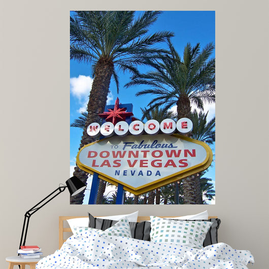 Welcome to Downtown Vegas Wall Decal