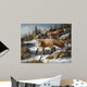 Flashes Fire Fox Wall Decal