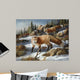 Flashes Fire Fox Wall Decal