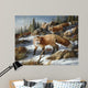 Flashes Fire Fox Wall Decal
