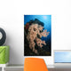 Soft Coral Liberty Wreck Wall Decal