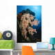Soft Coral Liberty Wreck Wall Decal