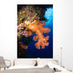 Soft Coral Seascape Fiji Wall Decal Design 5