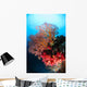 Soft Coral and Sea Wall Decal Design 2