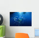 Divers Viewing Great White Wall Decal