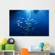 Divers Viewing Great White Wall Decal