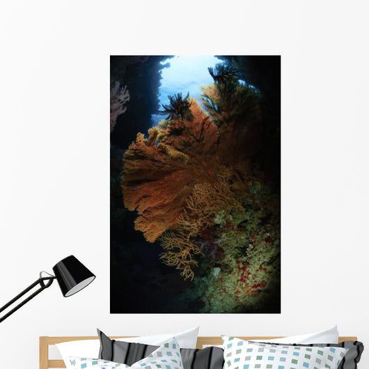 Sea Fans Fiji Wall Decal Design 3