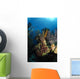 Coral and Sponge Reef Wall Decal Design 5
