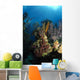 Coral and Sponge Reef Wall Decal Design 5