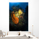 Coral and Sponge Reef Wall Decal Design 4