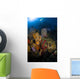 Coral and Sponge Reef Wall Decal Design 3