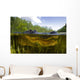Split Level American Alligator Wall Decal