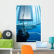 Diver Taking Photo Male Wall Decal