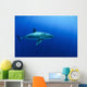 Female Great White Shark Wall Decal Design 2