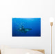 Male Great White Shark Wall Decal Design 9