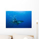 Male Great White Shark Wall Decal Design 9