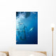 Male Great White Shark Wall Decal Design 7