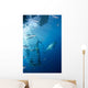 Male Great White Shark Wall Decal Design 7