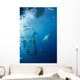 Male Great White Shark Wall Decal Design 7