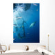 Male Great White Shark Wall Decal Design 7