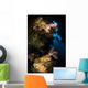 Diver Soft Coral Seascape Wall Decal
