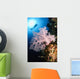 Diver over Soft Coral Wall Decal Design 2