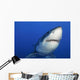 Female Great White Shark Wall Decal Design 1