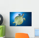 Hawksbill Sea Turtle Belly Wall Decal