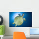 Hawksbill Sea Turtle Belly Wall Decal