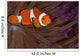 Clownfish Purple Tip Anemone Wall Decal