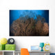 Sea Fan Seascape Belize Wall Decal Design 1