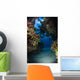 Underwater Crevice through Coral Wall Decal