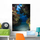 Underwater Crevice through Coral Wall Decal