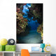 Underwater Crevice through Coral Wall Decal