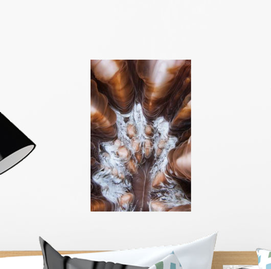 Extreme Close-up Showing Detail Wall Decal