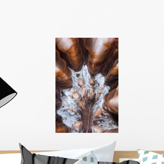 Extreme Close-up Showing Detail Wall Decal