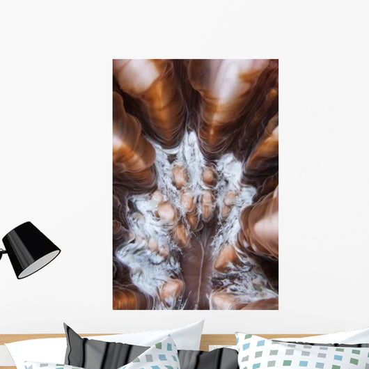 Extreme Close-up Showing Detail Wall Decal