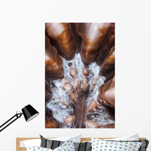 Extreme Close-up Showing Detail Wall Decal