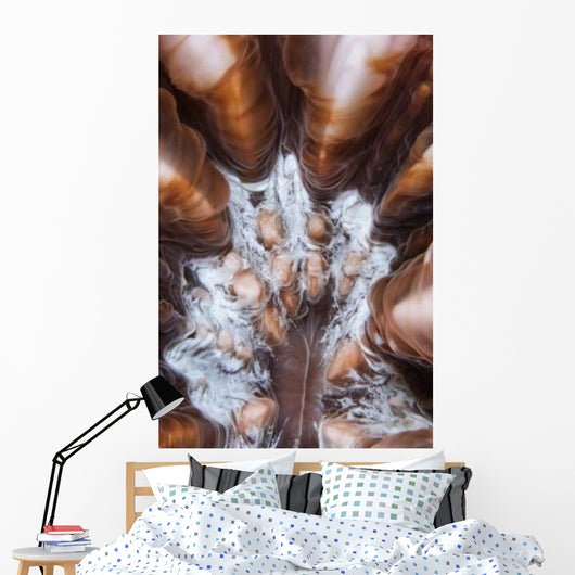 Extreme Close-up Showing Detail Wall Decal