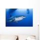 Male Great White Shark Wall Decal Design 5