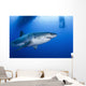 Male Great White Shark Wall Decal Design 5