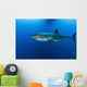 Male Great White Shark Wall Decal Design 6