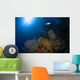 Coral and Sponge Reef Wall Decal Design 1