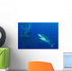 Male Great White Shark Wall Decal Design 4