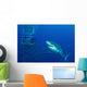 Male Great White Shark Wall Decal Design 4