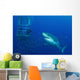 Male Great White Shark Wall Decal Design 4