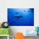 Male Great White Shark Wall Decal Design 3