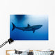 Male Great White Shark Wall Decal Design 2