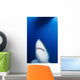 Male Great White Shark Wall Decal Design 1