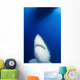 Male Great White Shark Wall Decal Design 1
